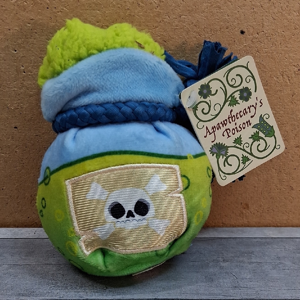 Bark Apawthecary's Poison Plush Dog Toy  NWT